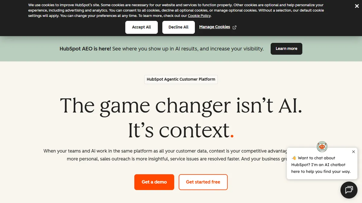 HubSpot's AI-powered marketing tools